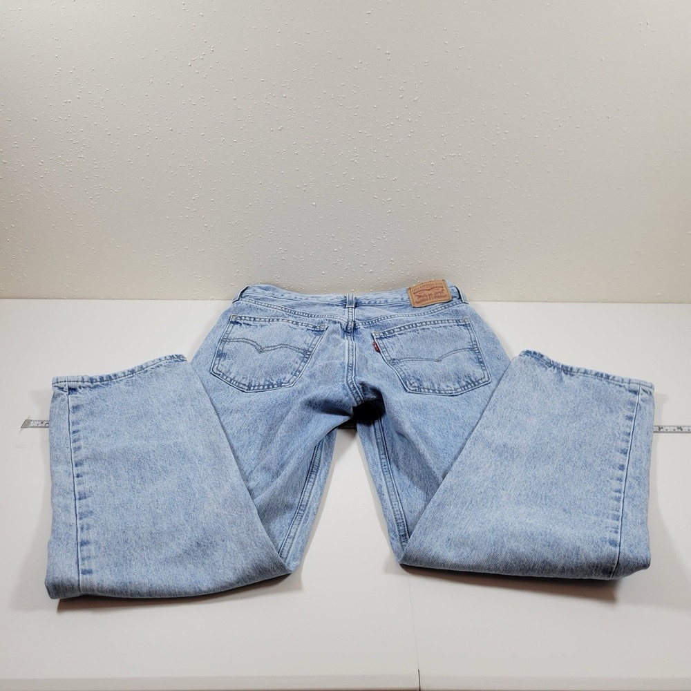 Vintage Levi's Women's Jeans Low Pro Straight Late 80's Size 28 Acid Wash - Picture 2 of 11